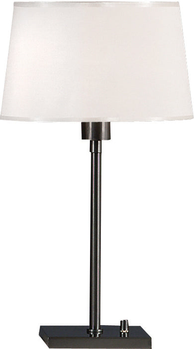 Robert Abbey 1822 One Light Table Lamp, Gunmetal Powder Coat over Steel