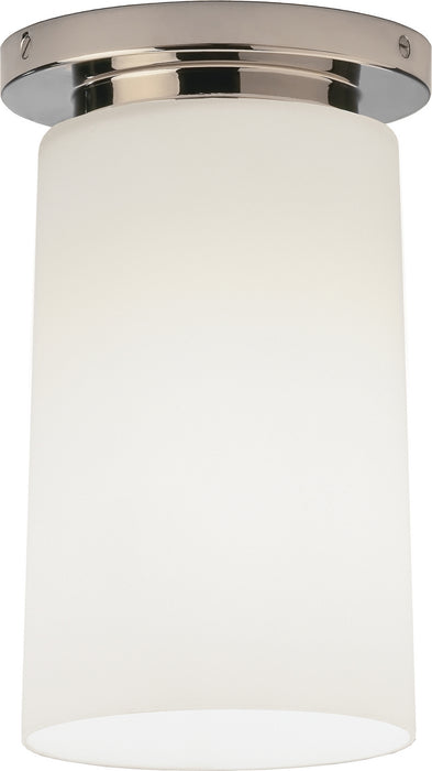 Robert Abbey 2043 One Light Flushmount, Polished Nickel