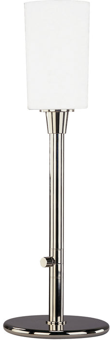 Robert Abbey 2069 One Light Table Lamp, Polished Nickel