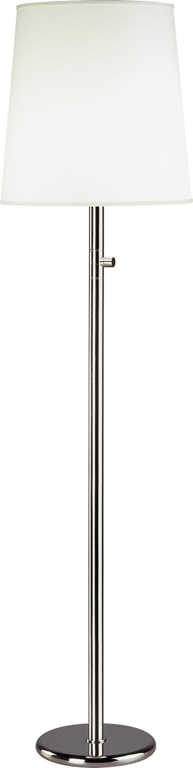 Robert Abbey 2080W One Light Floor Lamp, Polished Nickel