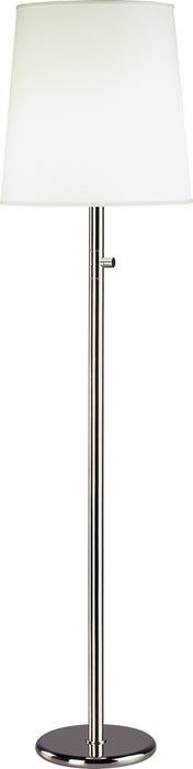 Robert Abbey 2080W One Light Floor Lamp, Polished Nickel