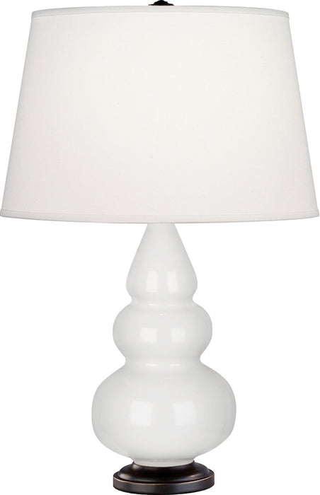 Robert Abbey 261X One Light Accent Lamp, Lily Glazed Ceramic w/Deep Patina Bronzeed