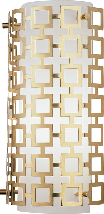 Robert Abbey 662 One Light Wall Sconce, Antique Brass