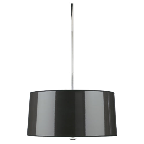 Robert Abbey B808 Three Light Pendant, Polished Nickel