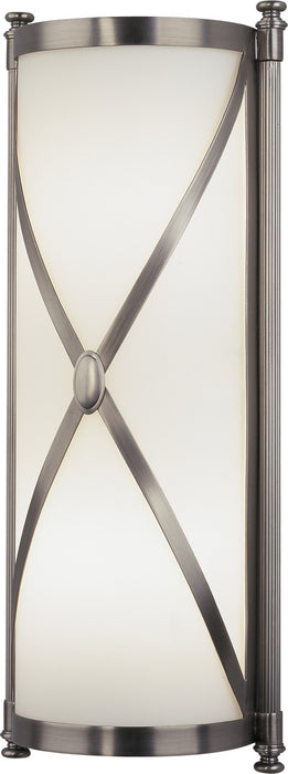 Robert Abbey D1986 Two Light Wall Sconce, Dark Antique Nickel