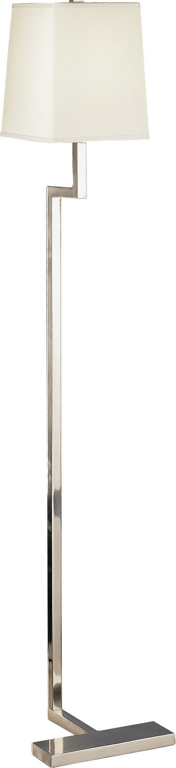 Robert Abbey S149 One Light Floor Lamp, Antique Silver
