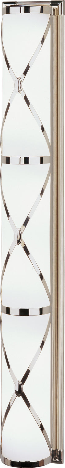 Robert Abbey S1988 Six Light Wall Sconce, Polished Nickel