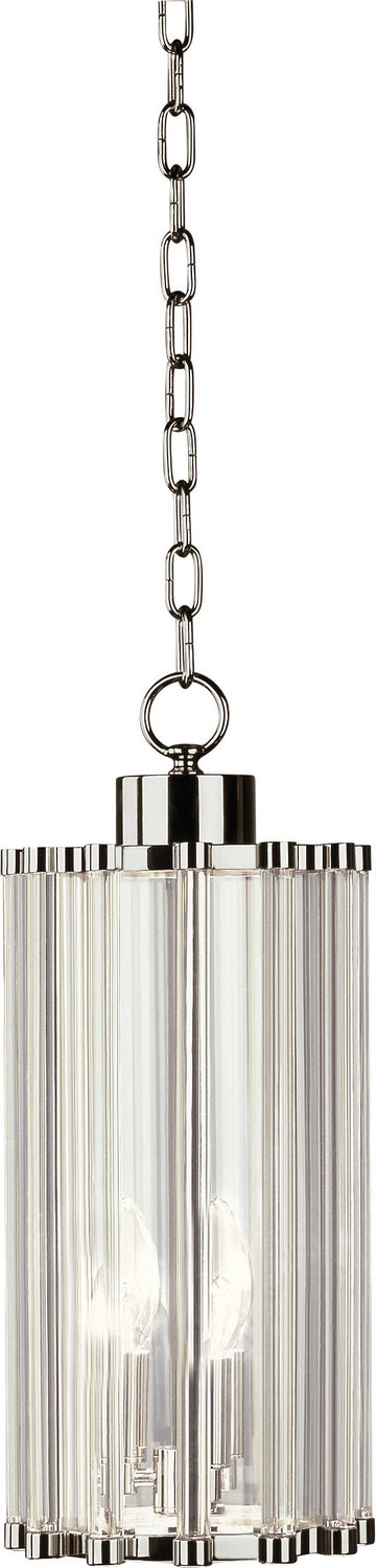 Robert Abbey S3336 Three Light Pendant, Polished Nickel