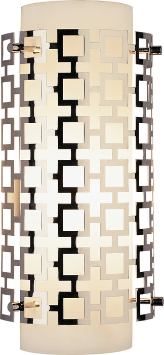 Robert Abbey S662 One Light Wall Sconce, Polished Nickel