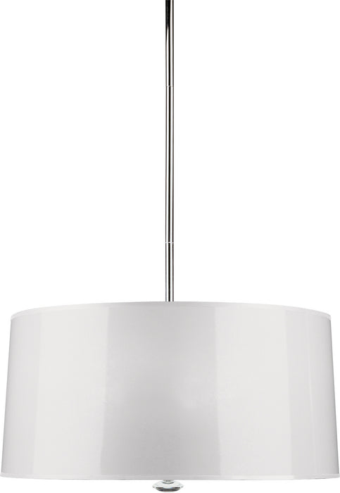 Robert Abbey W808 Three Light Pendant, Polished Nickel