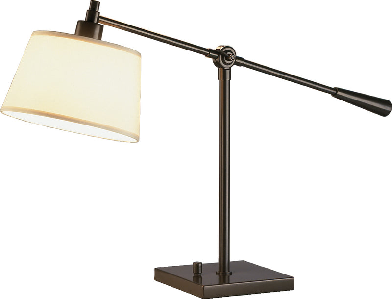 Robert Abbey Z1813 One Light Table Lamp, Deep Bronze Powder Coat