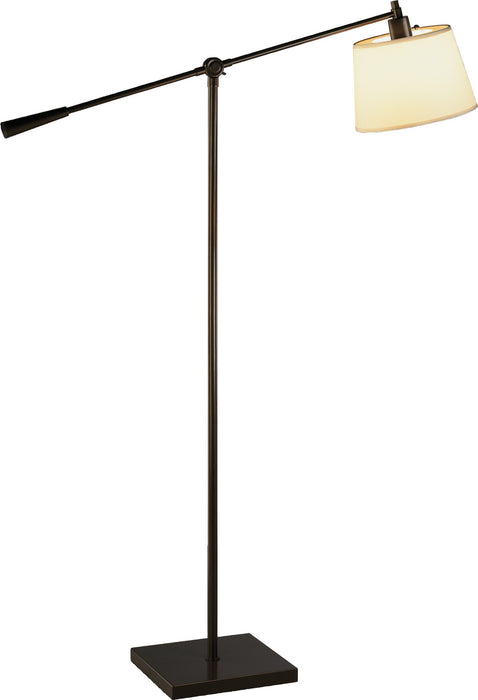 Robert Abbey Z1814 One Light Floor Lamp, Deep Bronze Powder Coat