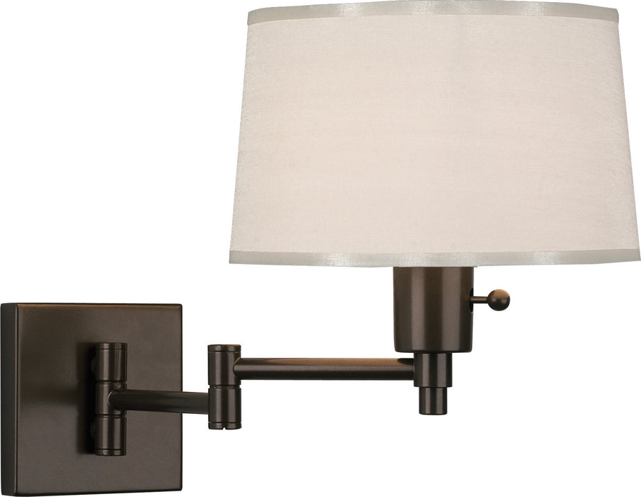 Robert Abbey Z1816 One Light Wall Swinger, Dark Bronze