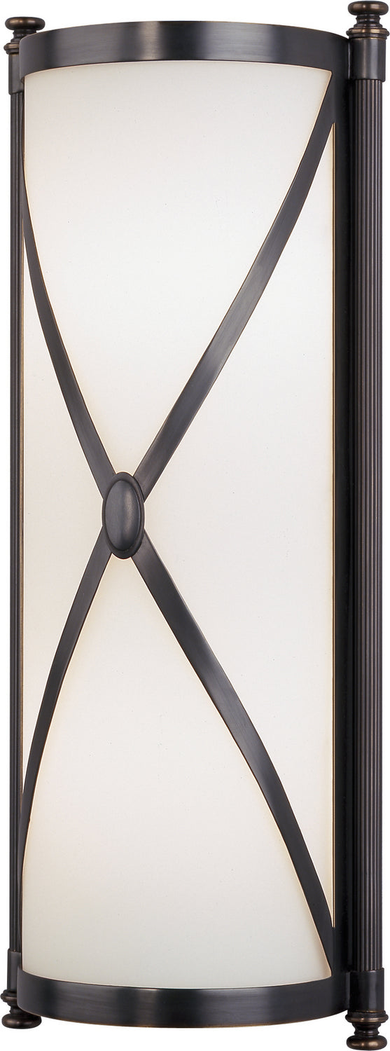 Robert Abbey Z1986 Two Light Wall Sconce, Deep Patina Bronze