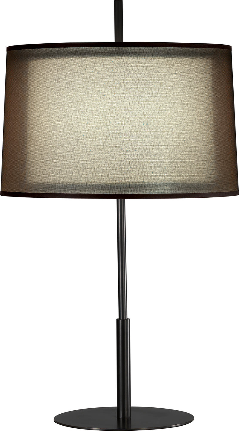 Robert Abbey Z2180 One Light Table Lamp, Deep Patina Bronze