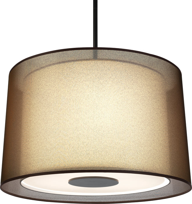 Robert Abbey Z2183 Three Light Pendant, Deep Patina Bronze
