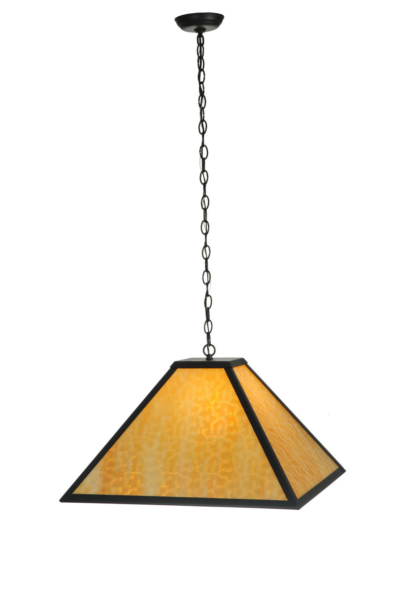 Meyda Tiffany 111039 One Light Pendant, Textured Black