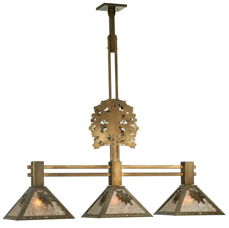 Meyda Tiffany 98484 Three Light Island Pendant, Antique Copper