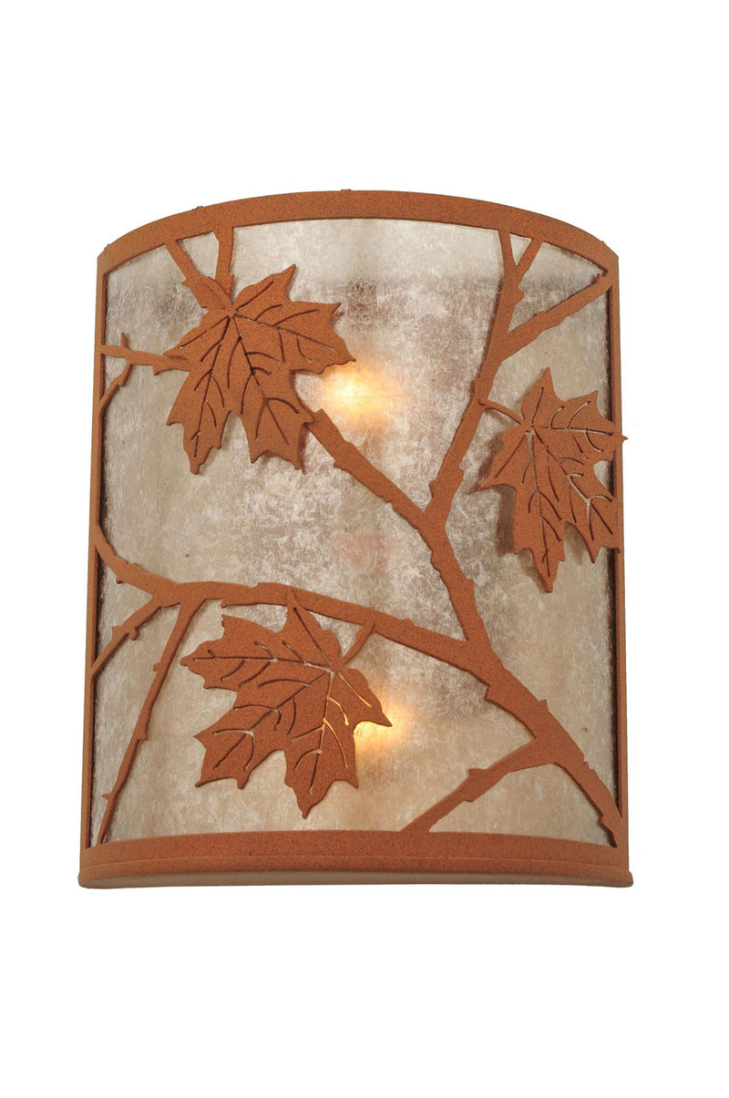 Meyda Tiffany 110928 Two Light Wall Sconce, Earth