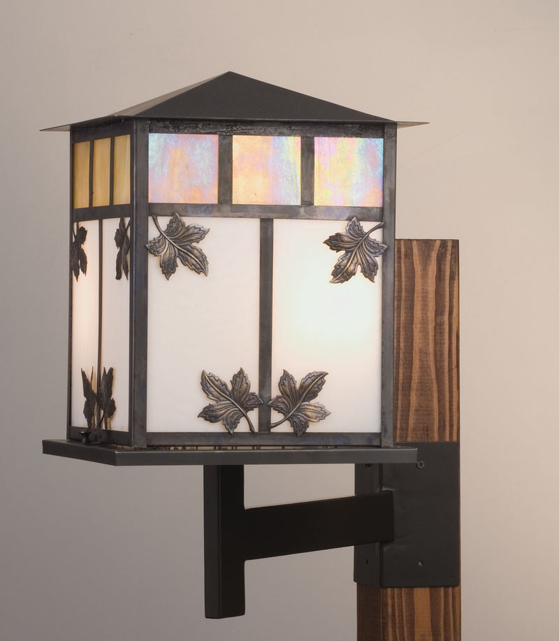 Meyda Tiffany 98824 Two Light Wall Sconce, Craftsman Brown