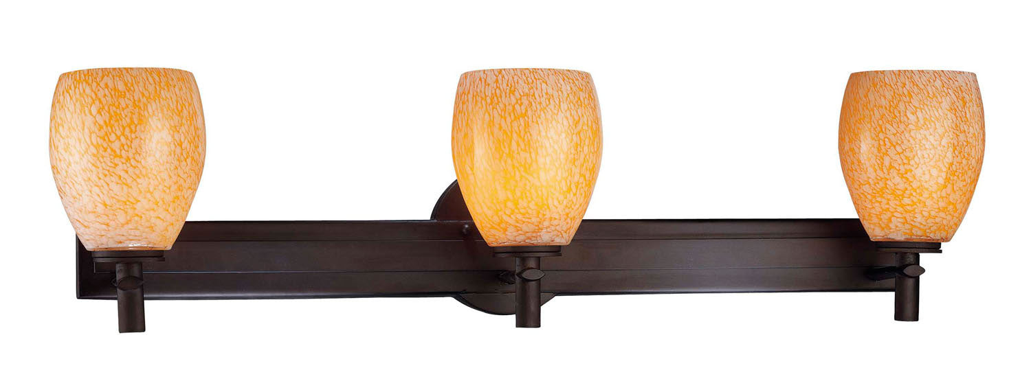 Minka-Lavery 5113-617 Three Light Bath, Bronze