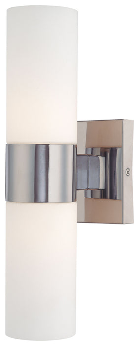Minka-Lavery 6212-77 Two Light Wall Sconce, Chrome