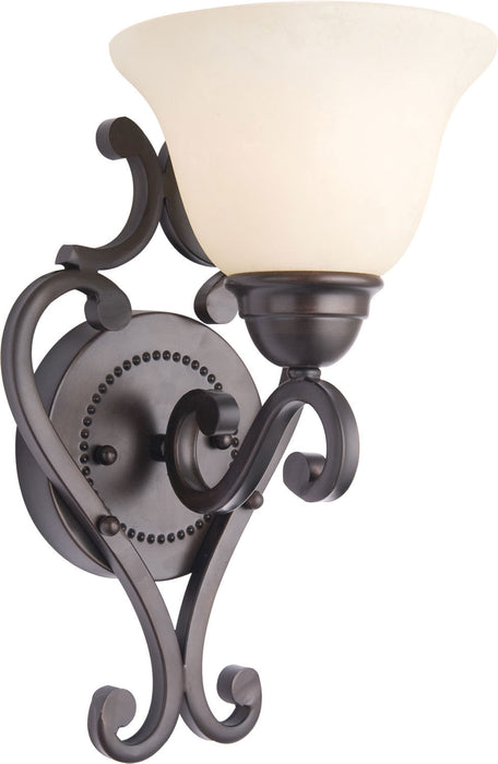 Maxim 12211FIOI One Light Wall Sconce, Oil Rubbed Bronze