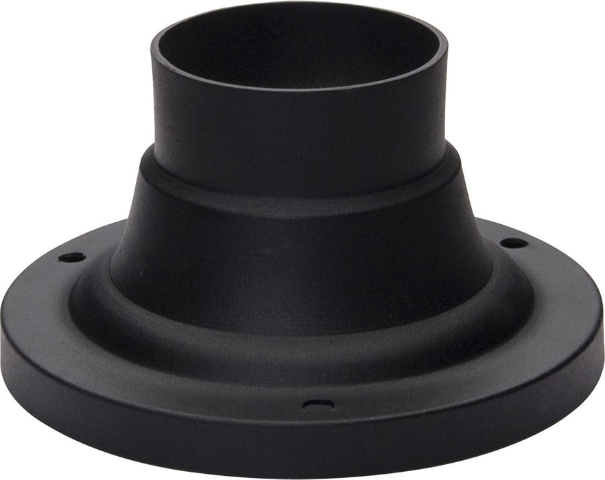 Maxim 2000BK Outdoor Essentials Aluminum Pier Mount, Black