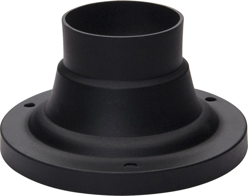 Maxim 2000BK Outdoor Essentials Aluminum Pier Mount, Black