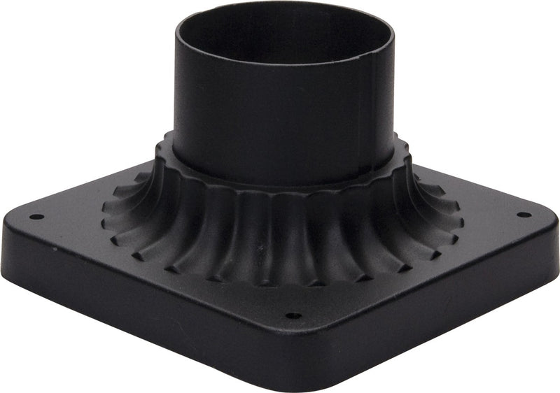 Maxim 2001BK Outdoor Essentials Cast Pier Mount, Black