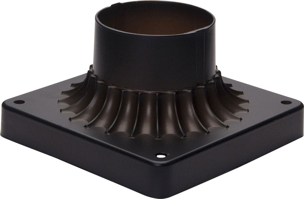 Maxim 2001BU Outdoor Essentials Cast Pier Mount, Burnished