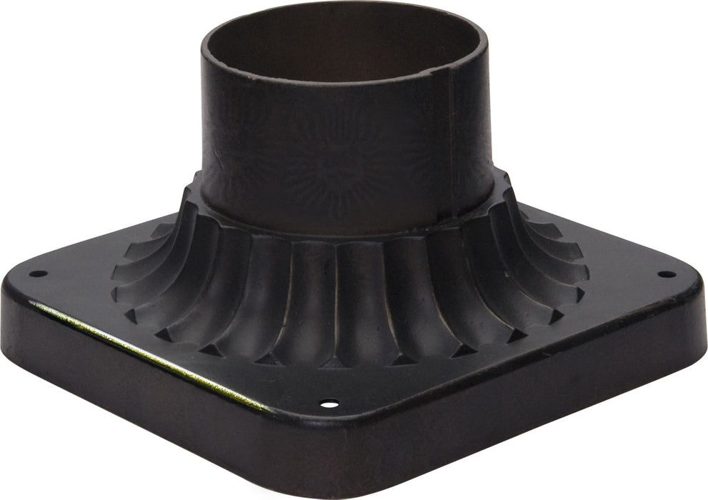 Maxim 2001BZ Outdoor Essentials Cast Pier Mount, Bronze