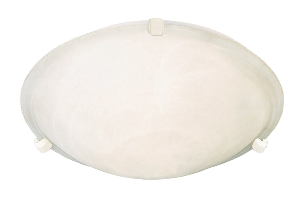 Maxim 2681MRWT Three Light Flush Mount, White