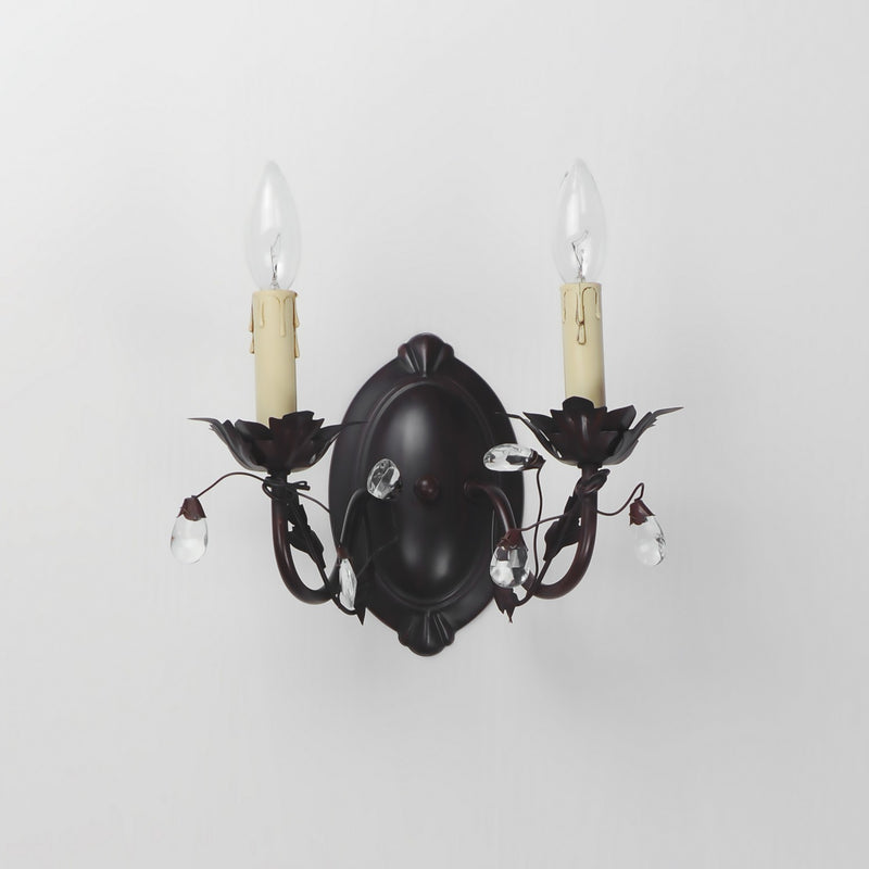 Maxim 2857OI Two Light Wall Sconce, Oil Rubbed Bronze