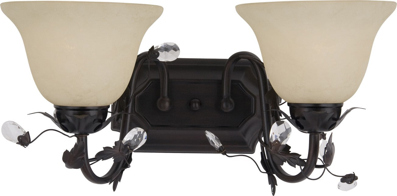 Maxim 2864FIOI Two Light Bath Vanity, Oil Rubbed Bronze