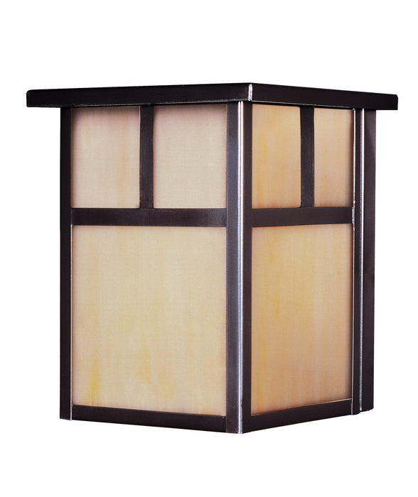 Maxim 4050HOBU One Light Outdoor Wall Lantern, Burnished