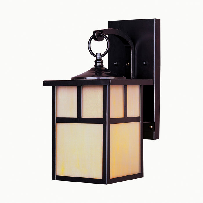 Maxim 4053HOBU One Light Outdoor Wall Lantern, Burnished