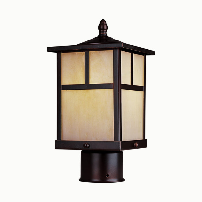 Maxim 4055HOBU One Light Outdoor Pole/Post Lantern, Burnished