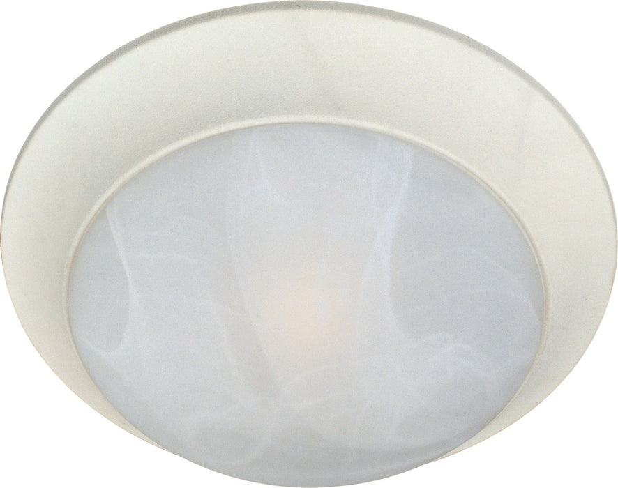 Maxim 5852MRTW Three Light Flush Mount, Textured White