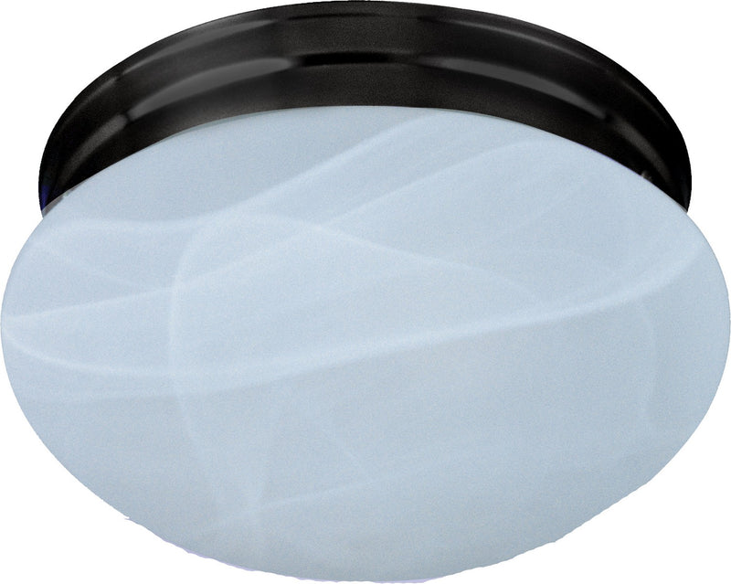 Maxim 5884MROI One Light Flush Mount, Oil Rubbed Bronze