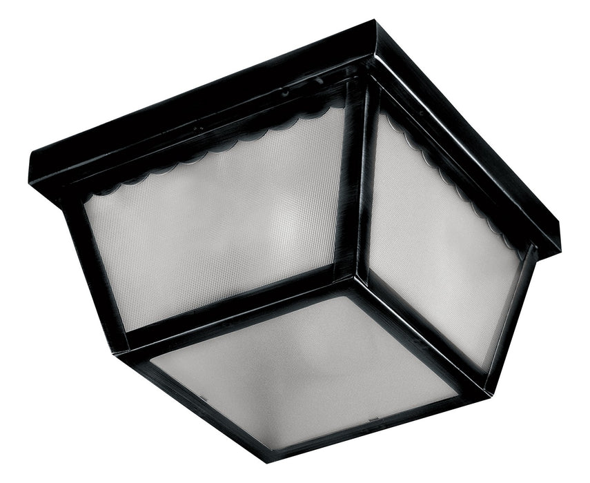 Maxim 6203FTBK One Light Outdoor Ceiling Mount, Black