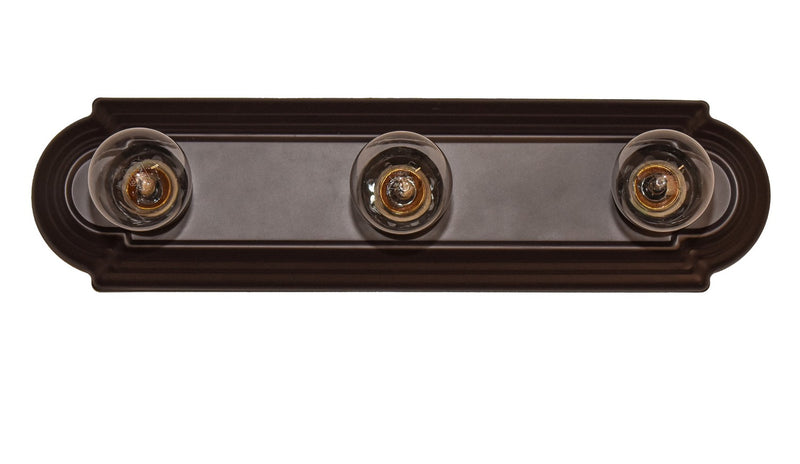 Maxim 7123OI Three Light Bath Vanity, Oil Rubbed Bronze