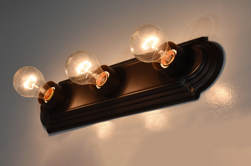 Maxim 7123OI Three Light Bath Vanity, Oil Rubbed Bronze