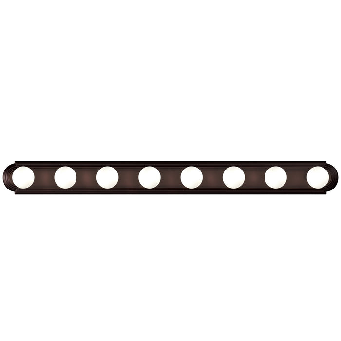 Maxim 7128OI Eight Light Bath Vanity, Oil Rubbed Bronze