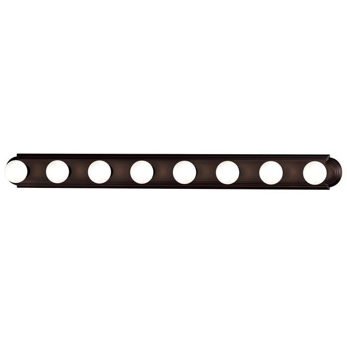 Maxim 7128OI Eight Light Bath Vanity, Oil Rubbed Bronze