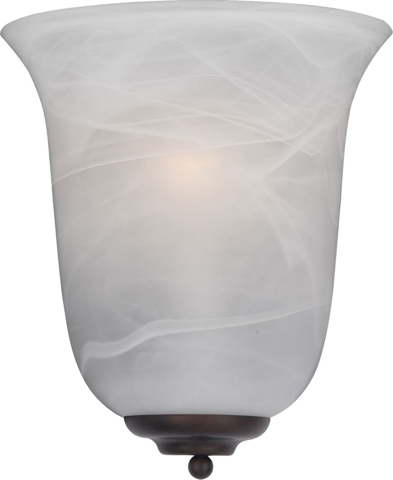 Maxim 20580MROI One Light Wall Sconce, Oil Rubbed Bronze