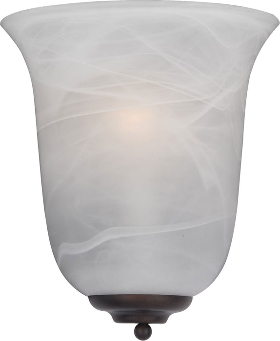 Maxim 20581MROI One Light Wall Sconce, Oil Rubbed Bronze