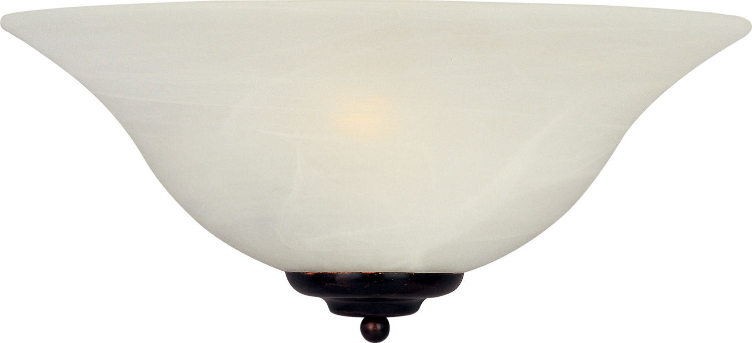 Maxim 20582MROI One Light Wall Sconce, Oil Rubbed Bronze