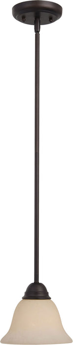 Maxim 92200FIOI One Light Mini Pendant, Oil Rubbed Bronze