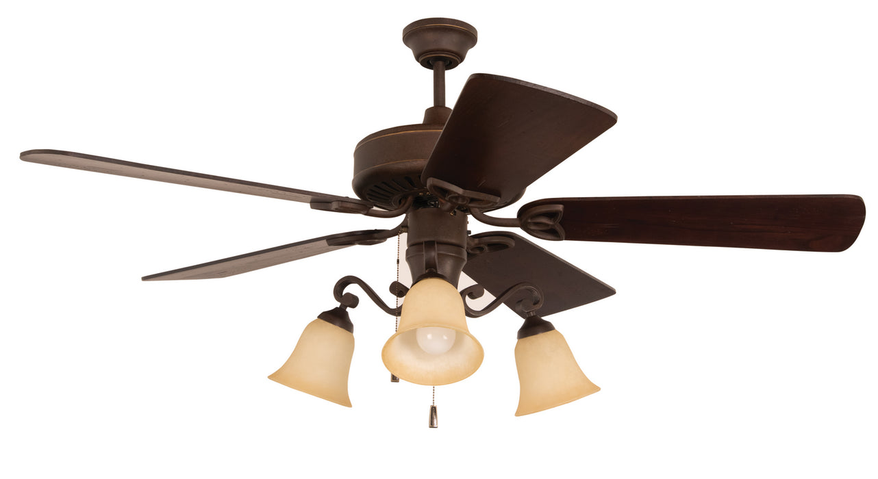 Craftmade B554PD-WAL 54" Blades, Distressed Walnut